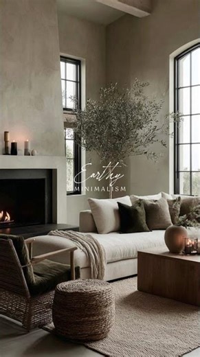 Earthy Minimalist Interiors - This is 2026’s hottest home trend!