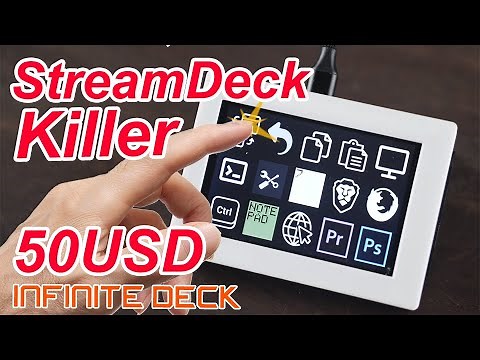 Stream Deck Killer! This is the InfiniteDeck - an easy to use macropad