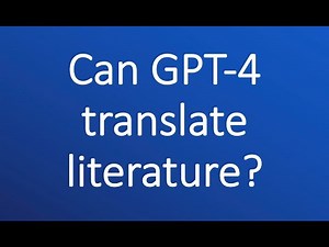 Can GPT-4 translate literature?