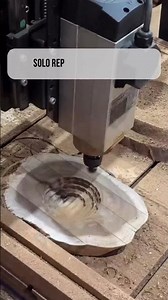 How is Made a Perfect CNC Circle Cutting in Wood #shorts