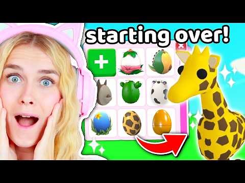 Starting Over With EVERY EGG In Adopt Me!
