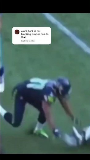 IS A CRACK BACK BLOCK LEGAL? #nflhistory