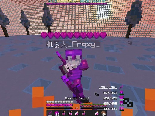 与Cloud服务器的机器人PVP！