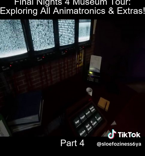 Part_4 Final Nights 4 Museum Tour Exploring All Animatronics Extras Final Nights 4 Museum Tour: Exploring All Animatronics & Extras!