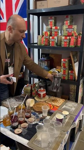 British Tea by Taylors of Harrogate & Yorkshire Tea at Gastro Food Days 2026, Kyiv