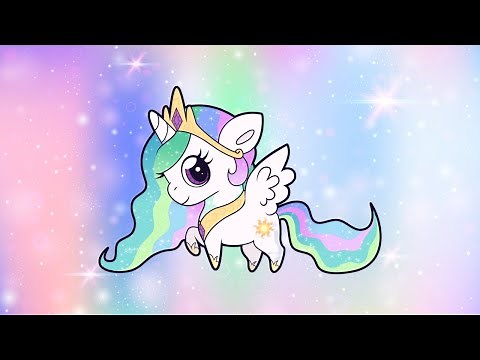Unicorns | 1 Minute Timer with Music | Dino Cave Studio
