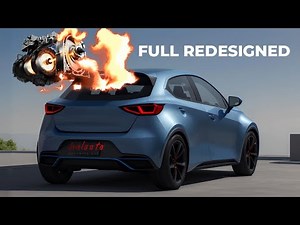 "Fully Redesigned" New Mazda2 2024 and Powered by a Rotary Engine