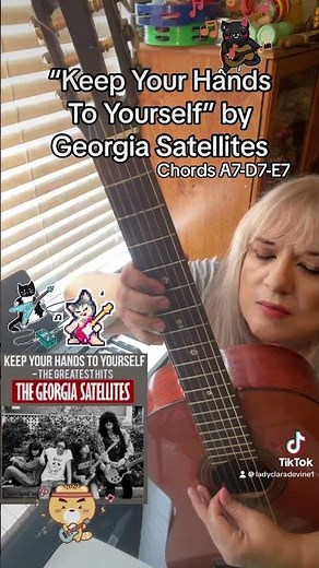 How to Play “Keep Your Hands To Yourself” by Georgia Satellites #easyguitartutorial