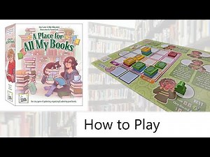 A Place for All My Books - Board Game Rules - how to play