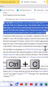 Part 11 - MS Word Copy Multiple Text From Internet #shortsreels #shorts #creativelearningbyritesh #creativeshortsbyritesh #msword #msoffice #mswordtipsandtricks | Creative Learning By Ritesh