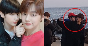 TXT Spotted Filming A Possible Reality Show By The Beach