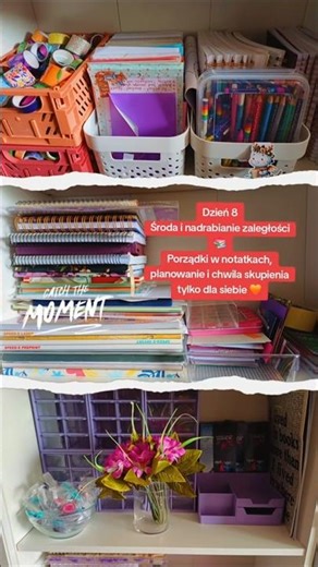 Środa i nadrabianie zaległości 📚Porządki w notatkach, planowanie i chwila skupienia tylko dla siebie