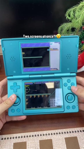 RGDS: Dual screens, multitask & play #retrogaming #viral15755tts4172 #tiktokshopjumpstartsale #TikTokMadeMeBuyIt #spotlightfinds