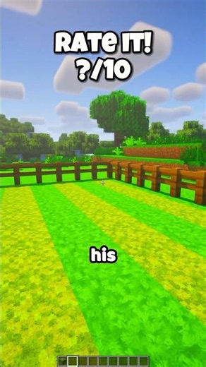 Freshly Mowed Grass in Minecraft