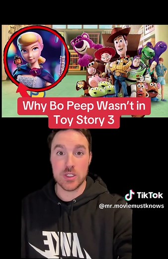 Why Bo Peep Wasn't in Toy Story 3