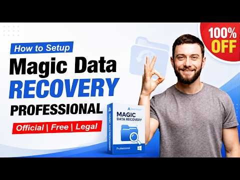 How to Setup Magic Data Recovery Professional Including 1-Year Official Giveaway | PC Data Recovery