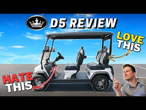 Is The Evolution D5 Golf Cart Worth All The Hype!? My Honest Review!