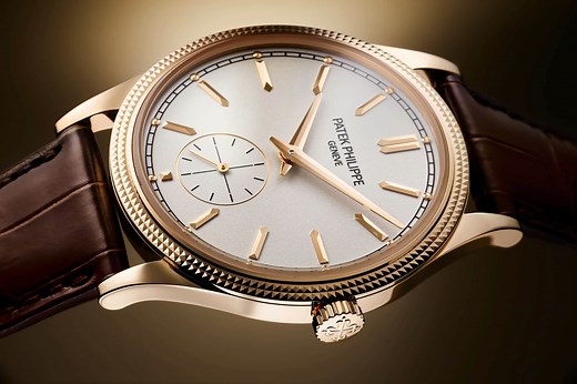 Calatrava ref. 6119R-001 Rose Gold