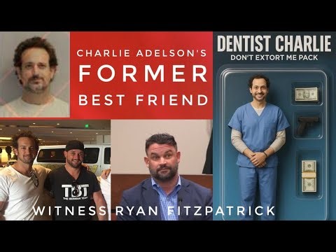 Convicted Murderer Charlie Adelson's Former Best Friend Ryan Fitzpatrick Edited Interview