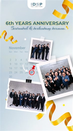 IDSP TAX LAW FIRM on Instagram: "Last November, we marked our 6th anniversary — a reminder that every milestone built on hope and trust begins with the people behind it. To our team, thank you for your dedication and consistency every day. You are the reason we keep growing. Here’s to more years of growth, collaboration, and the chapters we will write next💙 #IDSP6thAnniversary"