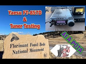 Yaesu FT-857D & Tuner Testing: At A POTA
