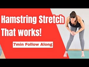 The BEST WAY to STRETCH YOUR HAMSTRINGS (Follow Along Stretch)