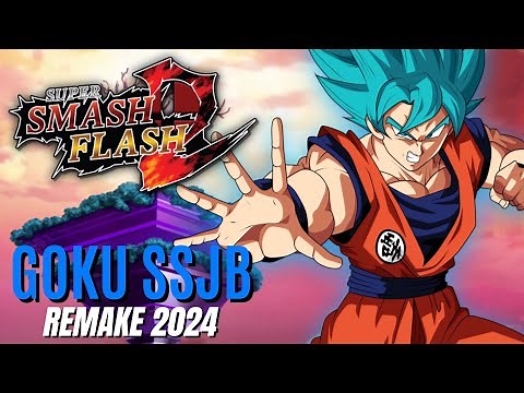 SSF2 Mods: Goku Saiyan Blue 2024