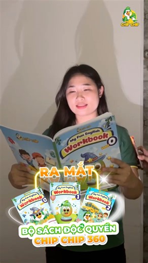 Chip Chip ra mắt bộ sách độc quyền giúp con học tiếng Anh vui như chơi và tăng x2 hiệu quả nhờ bộ sách mới! Khám phá ngay điểm nổi bật và nhắn tin ngay cho Chip Chip để rinh về bộ sách siêu mê cho bé! #chipchipedu #tienganhchipchip #tienganhonline | Chip Chip - Tiếng Anh Online Cho Bé