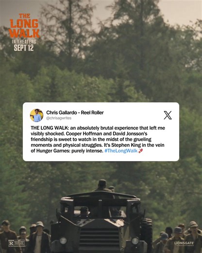 7.9K views · 83 reactions | How far could you go? The Long Walk is only in Regal cinemas this Friday. Get tickets now. | Regal | Facebook