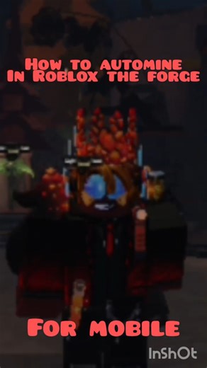 How to automine in Roblox the forge #robloxedit #roblox #forge