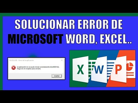 Error 142 en Word | Excel | PowerPoint con windows 10 - Error 0XC0000142 al abrir word excel