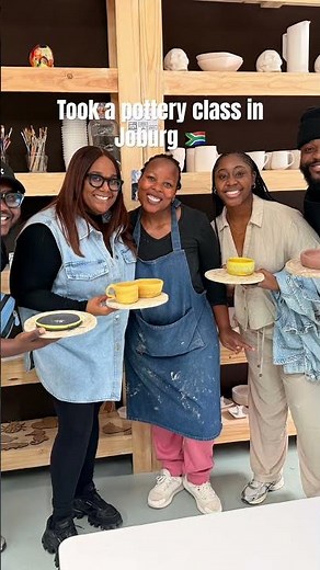 Pottery Class in South Africa!
