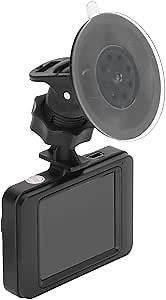 1080P Full HD Car DVR Dashcam, Loop Recording, Motion Detection Dashboard Camera, Standstill Motion Recording, Automatic Start and Record with Sensor