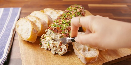 Bacon Pecan Cheese Log