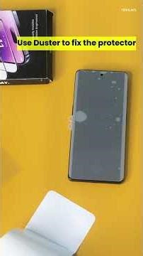 👉 Unbreakable Screen Protector Installation | Techlays