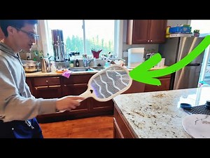 Buzzkick 3500V Electric Fly Swatter Racket with Mosquito Light | Rechargeable Bug Zapper Review