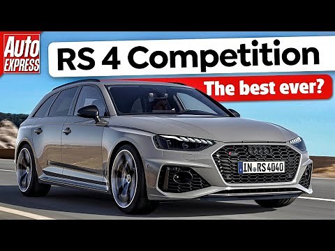 NEW Audi RS 4 Competition review: the most hardcore yet