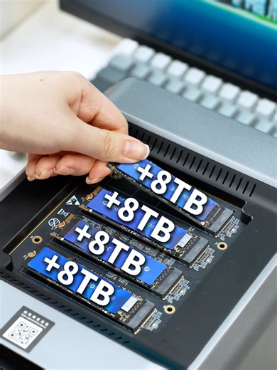 Tiến vào thế giới DIY: Xây dựng NAS đám mây riêng 198TB siêu khủng!ORICO-CF56Pro#nas#diy#hdd #cloud #tech #ORICO #ai #accessories