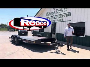 7x18 Sure-Trac Steel Deck Car Hauler