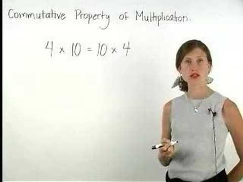 Commutative Property of Multiplication - MathHelp.com