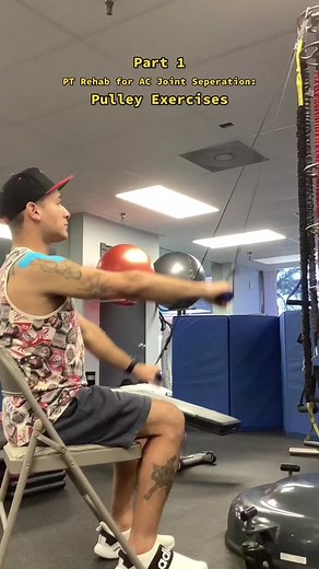 Shoulder Physical Therapy: Pulley Exercises for AC Joint Separation