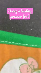 43K views · 416 reactions | Using a binding/bias tape presser foot...