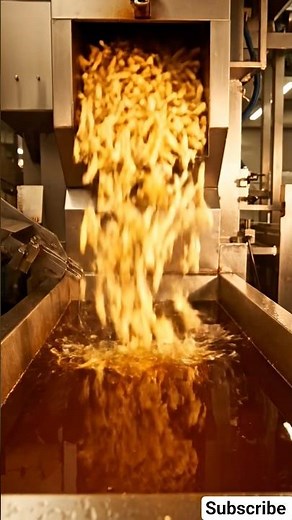 French Fries Factory Process 🍟 | Satisfying Food Making