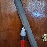 2-in-1 Silicone Rubber Broom Carpet Rake and Squeegee - Swivel Pet Hair Removal Broom with Long Handle - Slanted Side Bristles for Corners - Multipurpose Rubber Broom for Carpet, Hardwood Floor, Tile