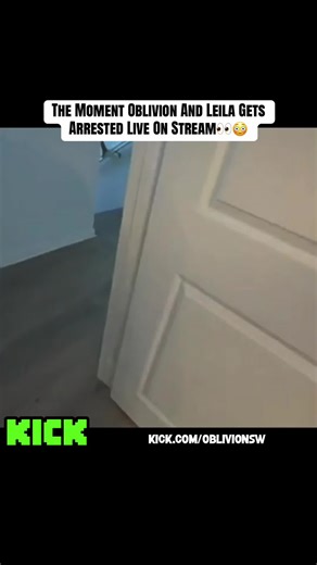 The Moment Oblivion And Leila Gets Arrested Live On Stream👀😳 #oblivion #leila #fyp #oblivionandleila
