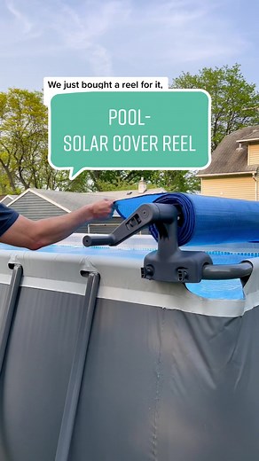 Pool Solar Cover Reel Accessories for Easy Pool Maintenance