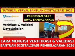 COMPLETE TUTORIAL ON HOW TO FILL IN THE VERIFICATION AND VALIDATION OF ELEMENTARY SCHOOL DIGITALI...