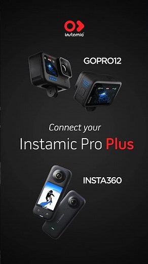 Connect Instamic to the GoPro12 or Insta360 Cameras || Tutorial #shorts