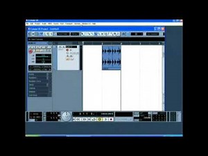 Editing & Looping Audio: Cubase Tutorial