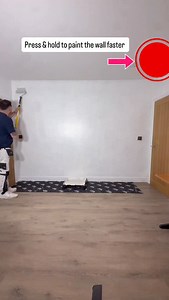 Painting a wall the fast way #paint #wall roller #diy #decorating | Kris Fox Devos